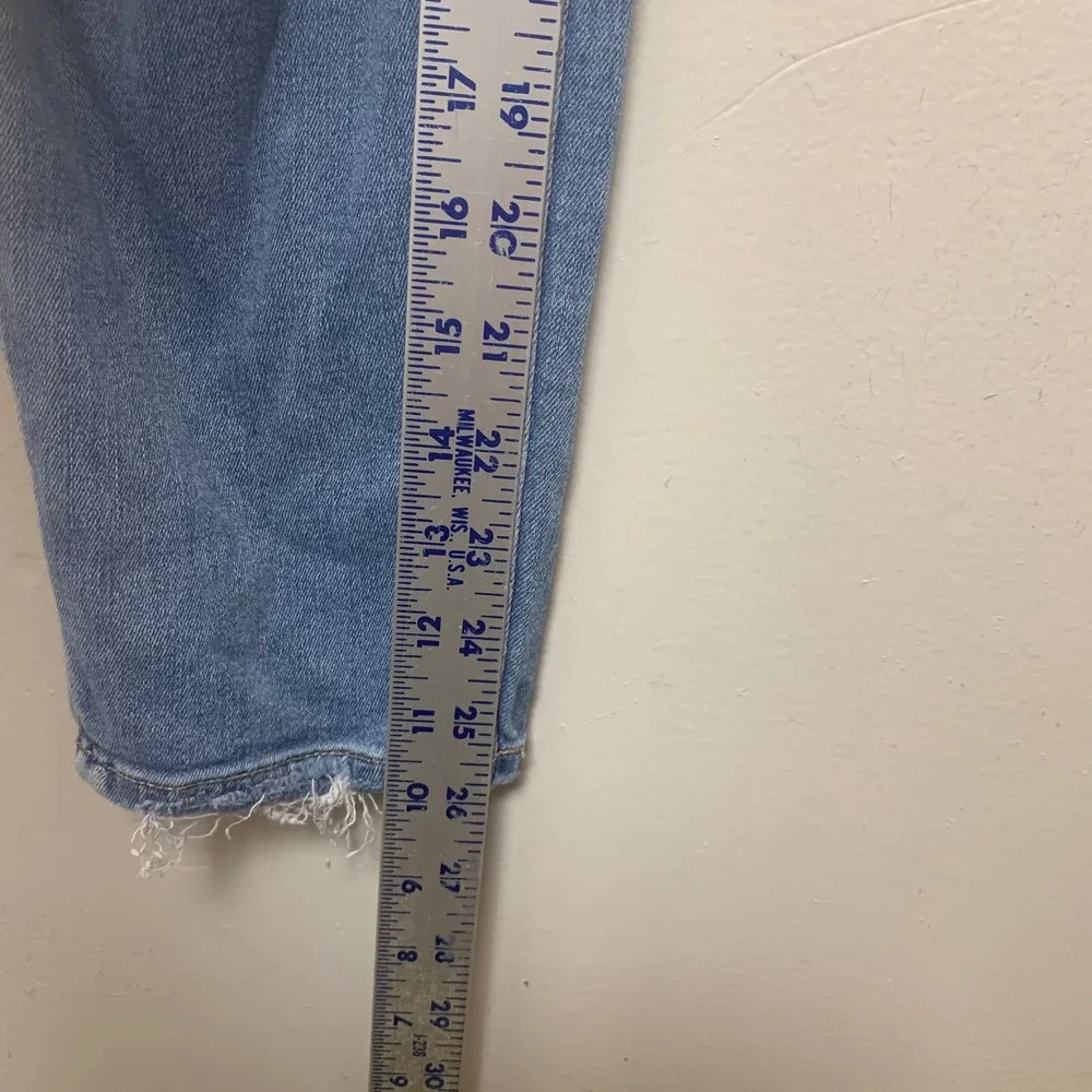 American Eagle Jegging Womens 16 Short Blue Excellent Curvy Super Hi-Rise